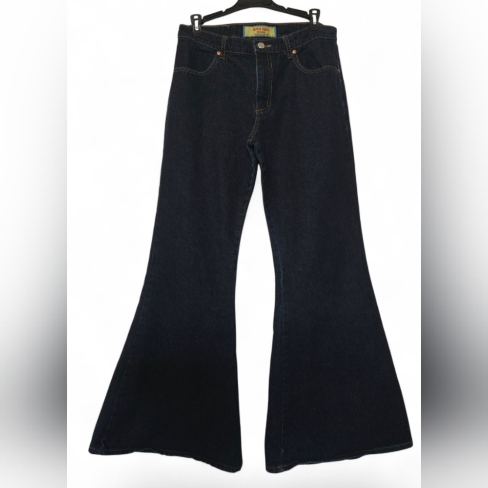 Paris Blues Classic Blue Flared Women Jeans.Size 9 (30) - Picture 2 of 14